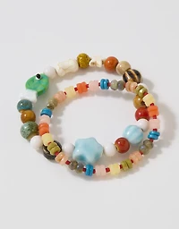 Aerie Ceramic Bead Bracelet Pack