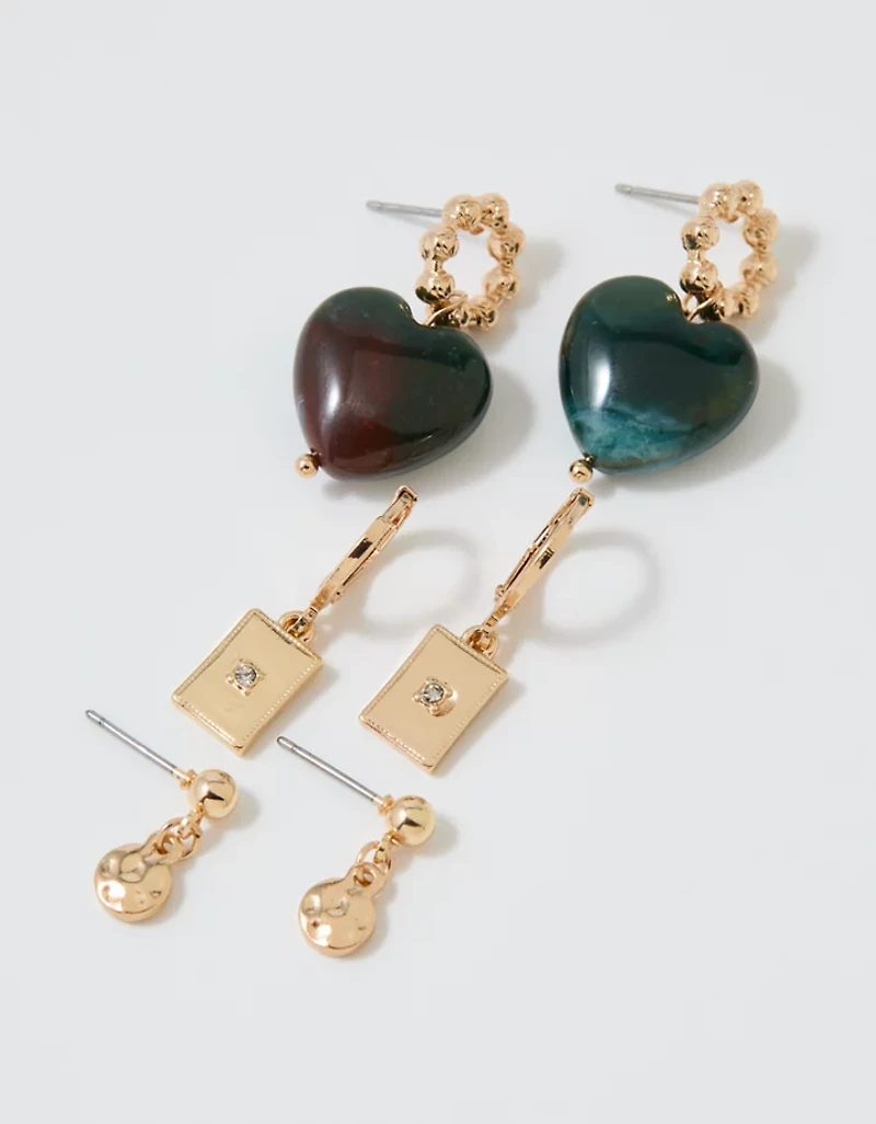 Aerie Charm Earring 3-Pack