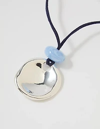 Aerie Suede Long Pendant Necklace