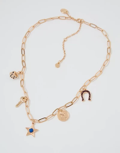 Aerie Lucky Charm Necklace
