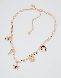 Aerie Lucky Charm Necklace
