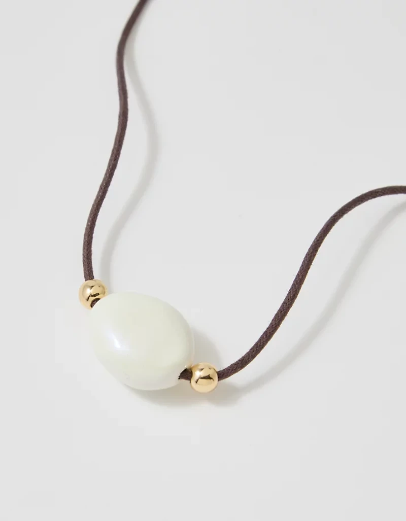 Aerie Stone Cord Necklace