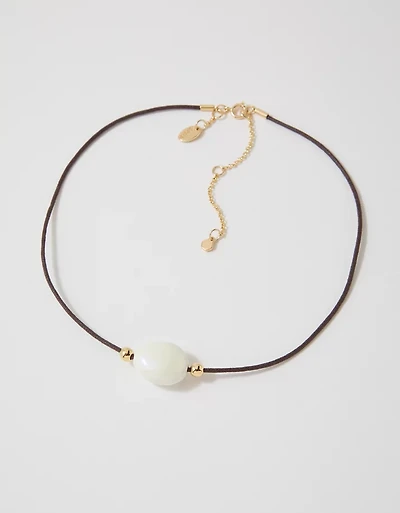 Aerie Stone Cord Necklace