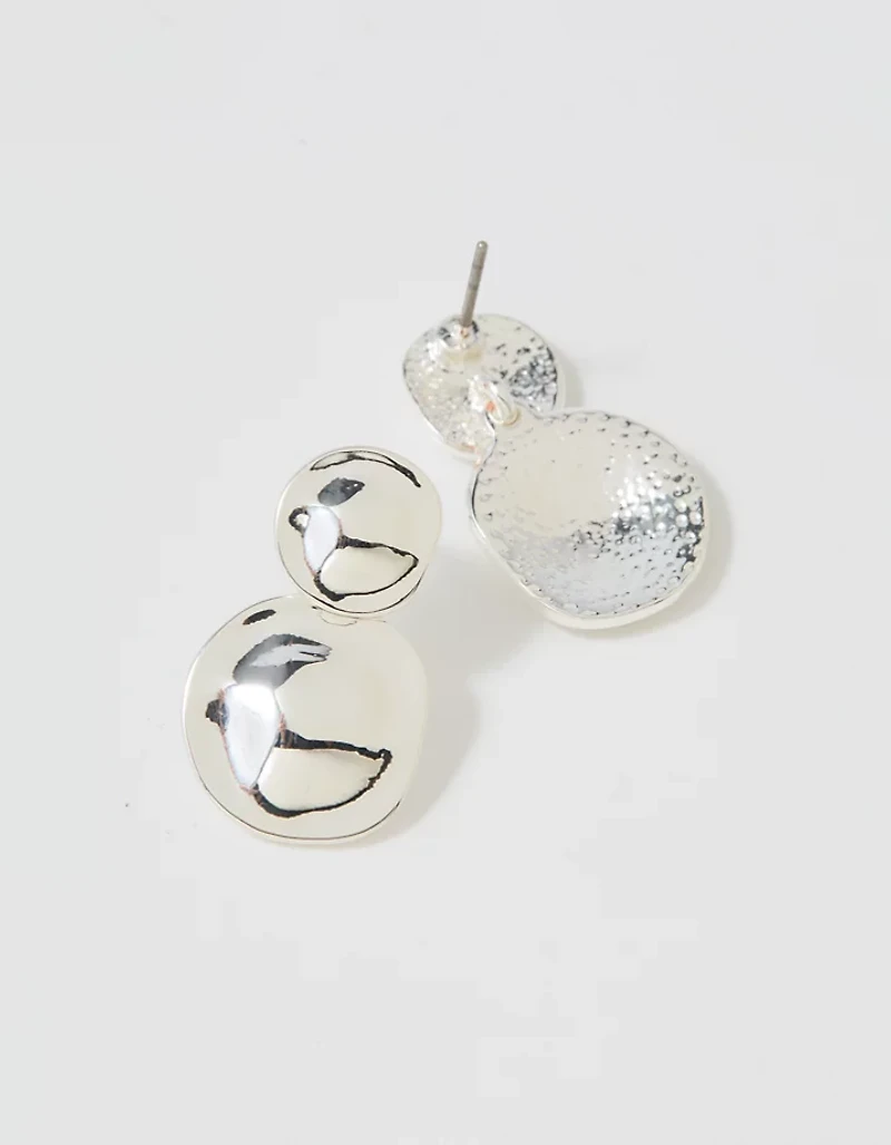 Aerie Disk Bead Drop Earrings