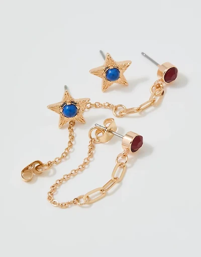 Aerie Star Earring 2-Pack