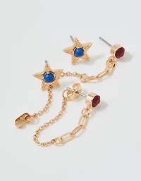 Aerie Star Earring 2-Pack