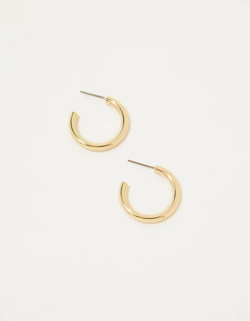 Aerie Gold Hoop Earrings
