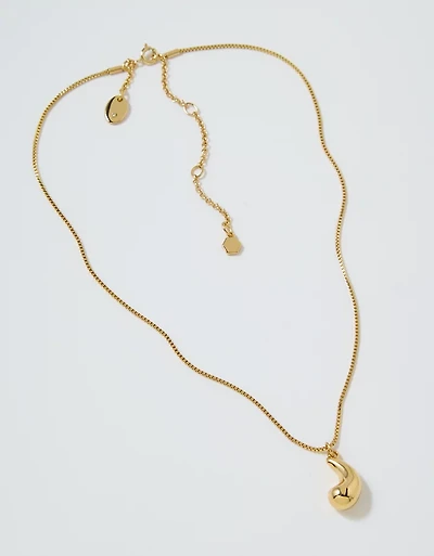 Aerie Dainty Droopy Statement Necklace