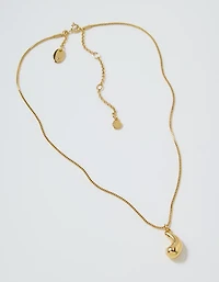 Aerie Dainty Droopy Statement Necklace
