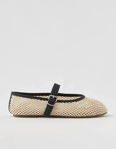 Aerie Crochet Ballet Flats