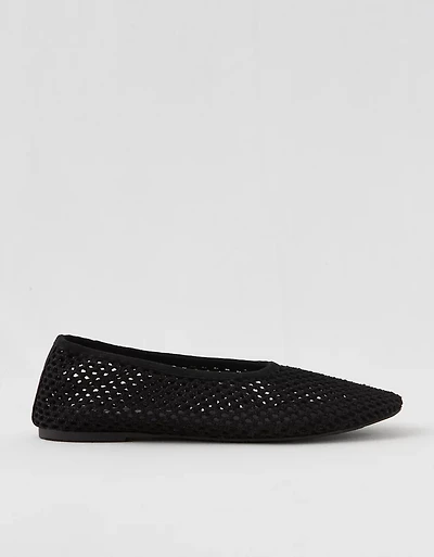Aerie Crochet Ballet Flat