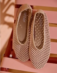 Aerie Crochet Ballet Flat