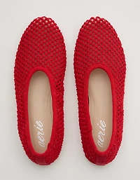 Aerie Crochet Ballet Flat