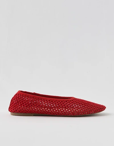 Aerie Crochet Ballet Flat
