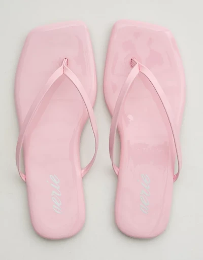 Aerie Square Toe Flip Flop