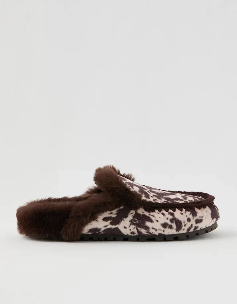 Aerie Contrast Stitch Slippers