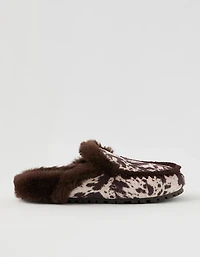 Aerie Contrast Stitch Slippers