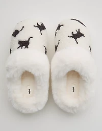 Aerie Embroidered Slippers
