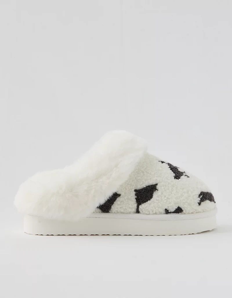 Aerie Embroidered Slippers