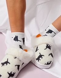 Aerie Embroidered Slippers