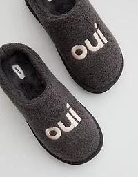 Aerie Sherpa Scuff Slippers