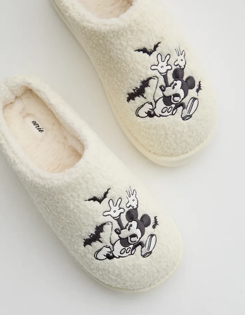 Aerie Sherpa Scuff Slippers