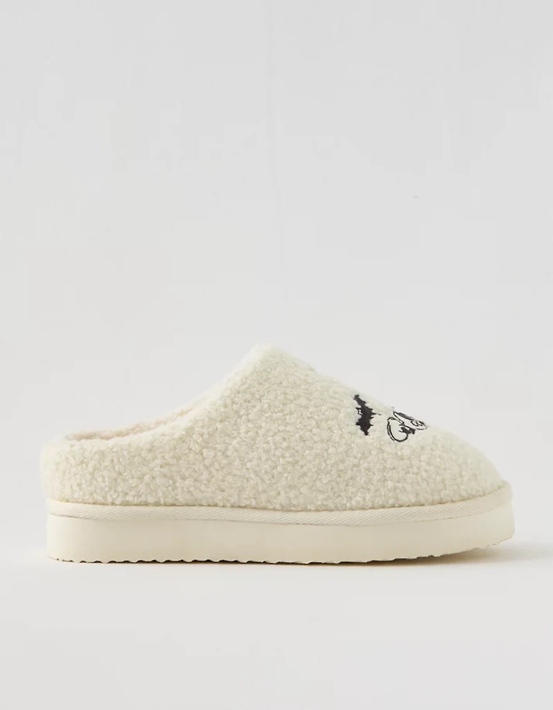Aerie Sherpa Scuff Slippers