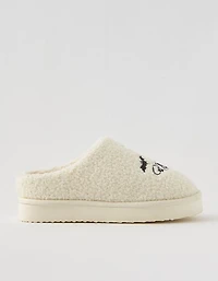 Aerie Sherpa Scuff Slippers