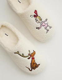 Aerie Sherpa Scuff Slippers