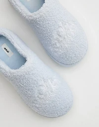 Aerie Sherpa Scuff Slippers