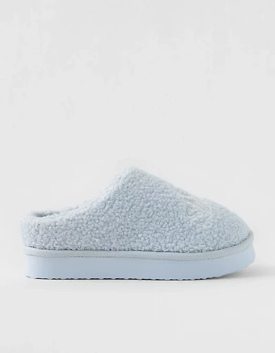 Aerie Sherpa Scuff Slippers