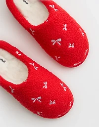 Aerie Sherpa Scuff Slippers