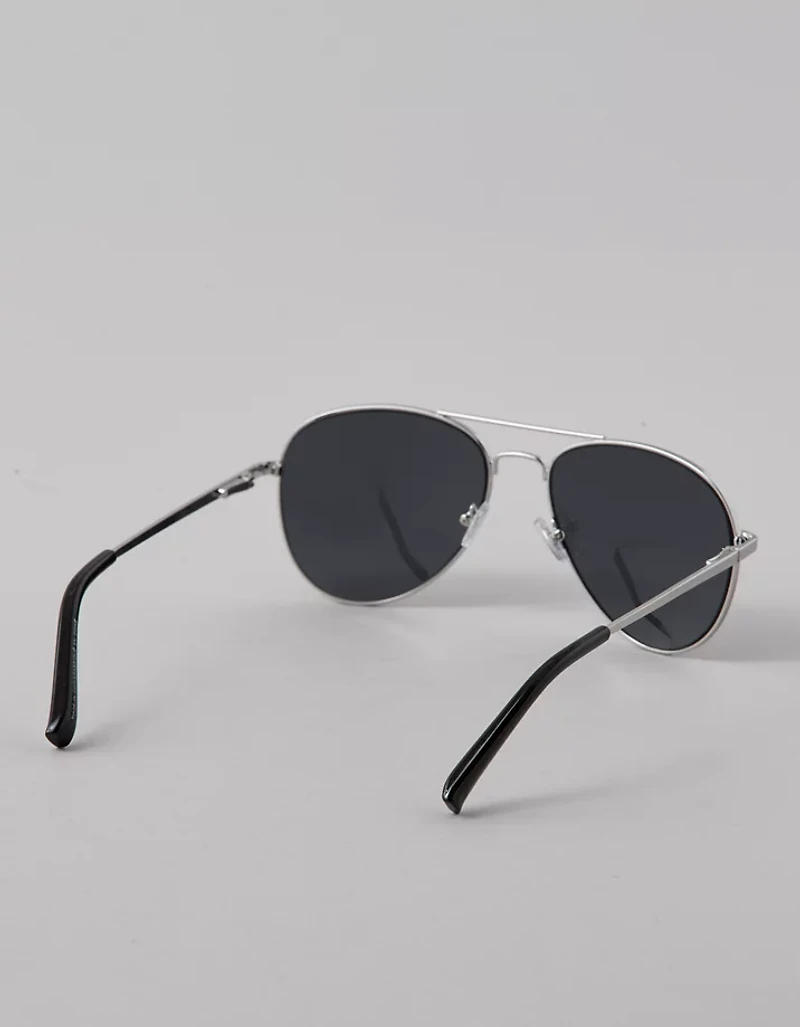 Lunettes de soleil aviateur avec barre sur le dessus AE
