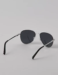 Lunettes de soleil aviateur avec barre sur le dessus AE