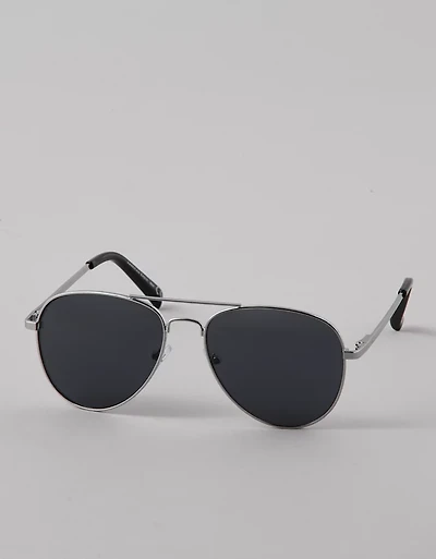 Lunettes de soleil aviateur avec barre sur le dessus AE