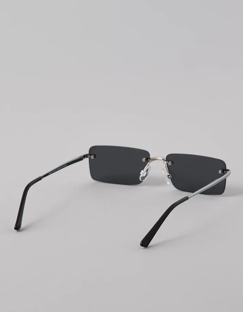 AE Metal Rectangle Sunglasses