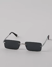 AE Metal Rectangle Sunglasses