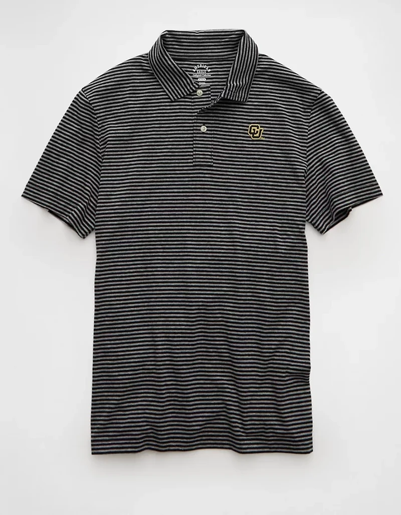 AE 24/7 Colorado Buffaloes Graphic Club Polo Shirt