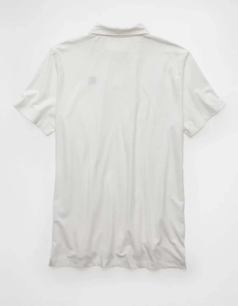 AE 24/7 Wisconsin Badgers Graphic Club Polo Shirt