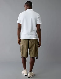 AE Lived-In Stretch Pique Polo Shirt