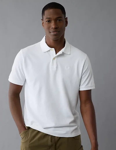 Polo piqué extensible style déjà porté AE