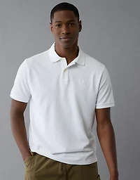 Polo piqué extensible style déjà porté AE