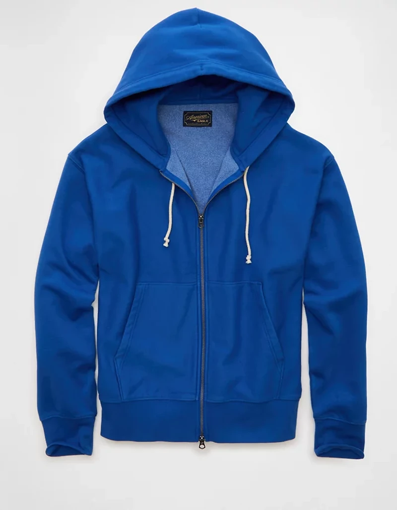 AE Laidback Luxe Heavyweight Full-Zip Hoodie