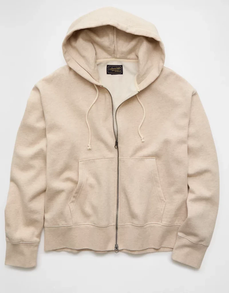AE Laidback Luxe Heavyweight Full-Zip Hoodie