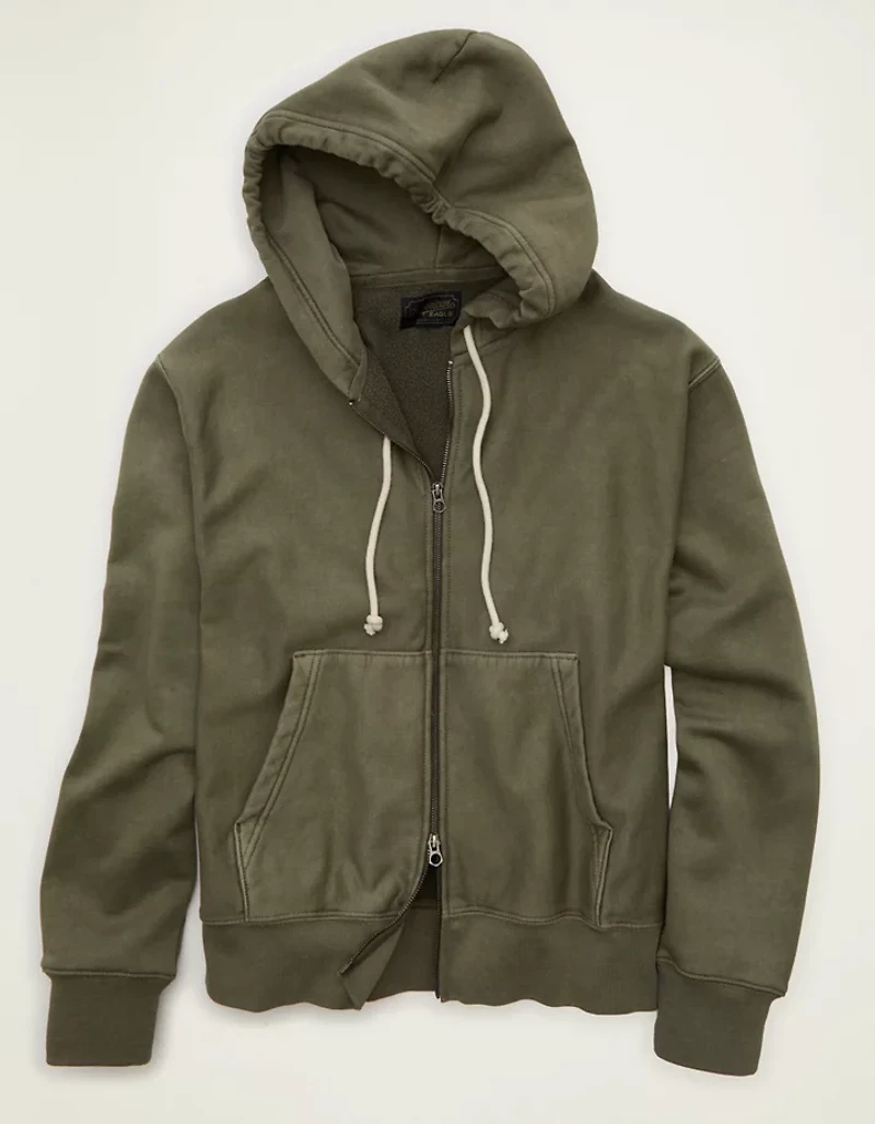 AE Laidback Luxe Full-Zip Hoodie