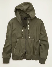 AE Laidback Luxe Full-Zip Hoodie