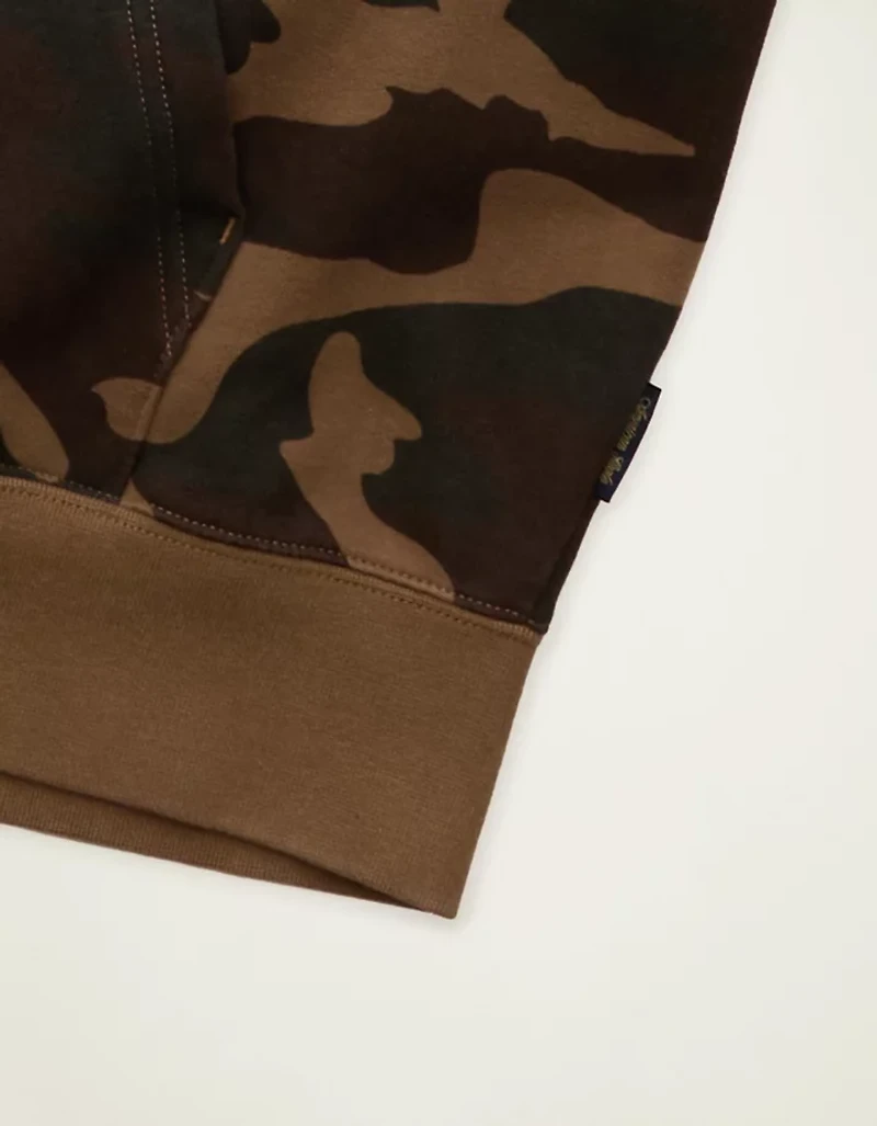 Chandail à capuchon Luxe décontracté avec glissière pleine longueur AE