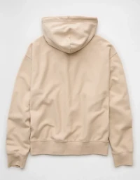 Chandail à capuchon Laidback Luxe avec glissière pleine longueur AE