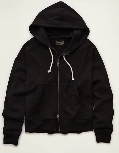 AE Laidback Luxe Full-Zip Hoodie