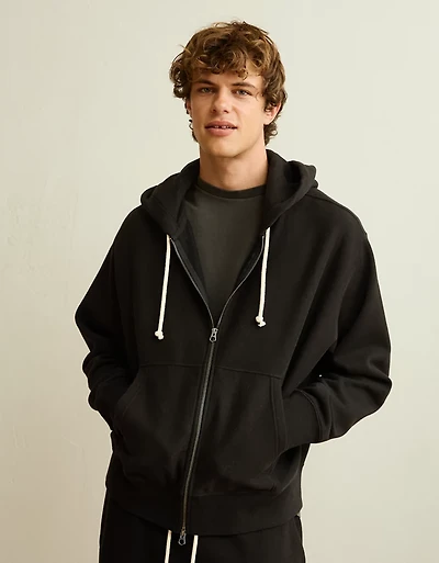 AE Laidback Luxe Full-Zip Hoodie